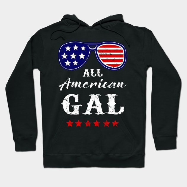 All American Gal Hoodie by Scar